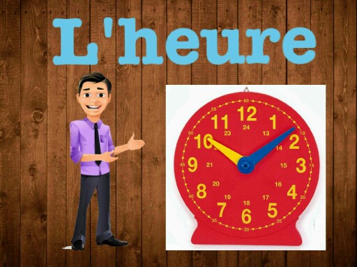 درس الساعة بالفرنسي by rasha ALKAMSH