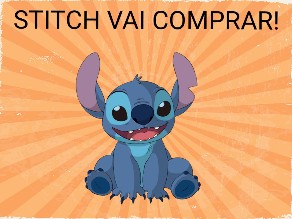 STITCH VAI COMPRAR! by Beatriz Branquinho