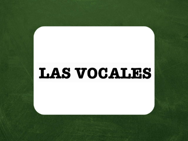 LAS VOCALES by Divino Maestro Infantil LasTorres