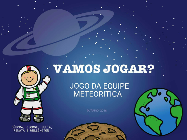 EQUIPE METEORITICA by Julia Callado
