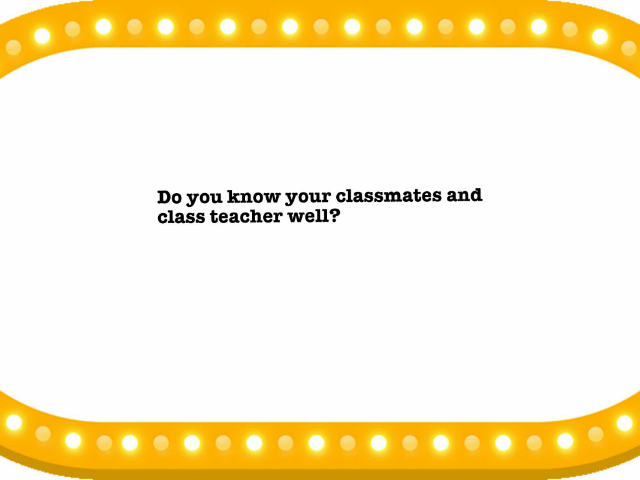 P6 Know Each Other by j p