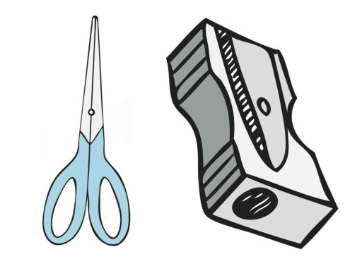 Objetos escolares 1 by Andrés Saavedra