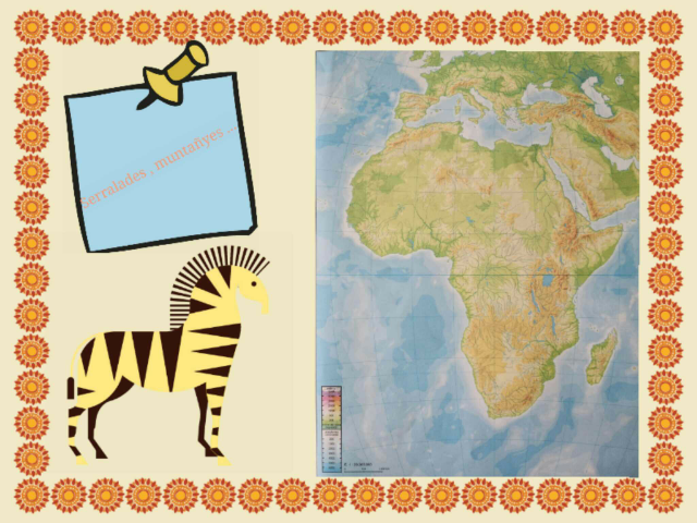 Mapa Africa  by Laura lucas perez