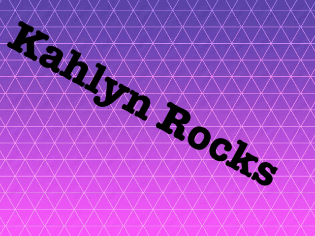 Kahlyn Rocks by Kahlyn Burnside