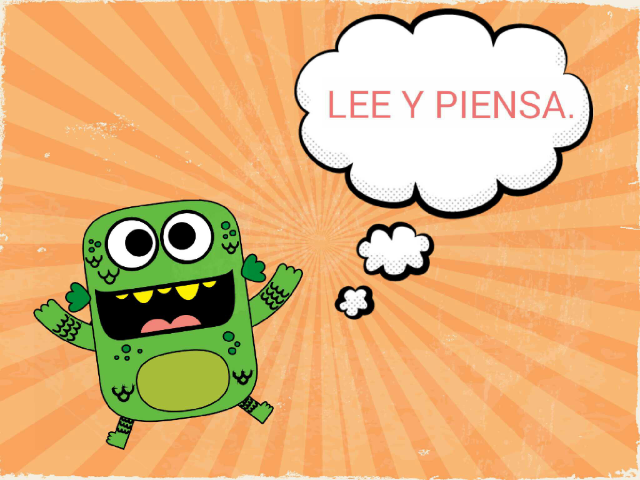 Lee y piensa. by lourdes jimenez