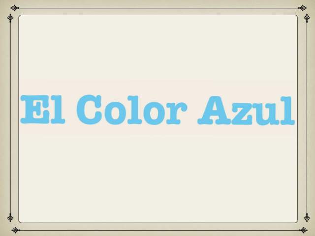 Mi Aventura Week 3 by Sarah Diaz