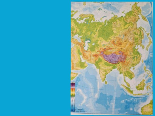Mapa Asia by Juan Diego Moya Parreño