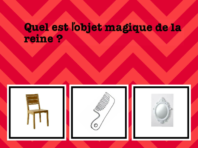 quizz Blanche Neige by Paul verlaine