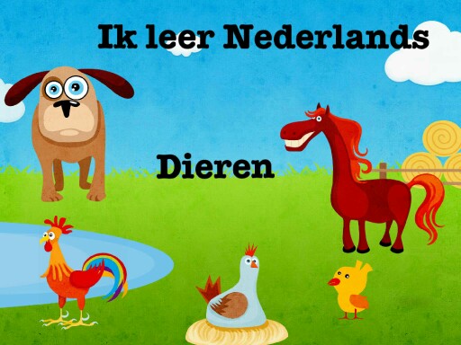 Ik leer Nederlands - de dieren door Amy uit Westdiep by Tablets Westdiep