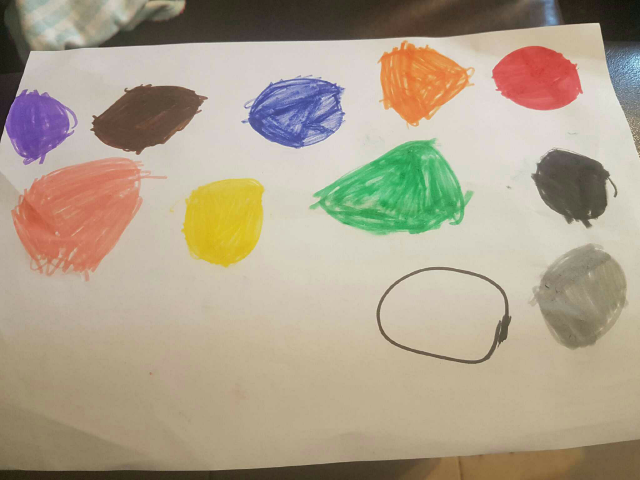 צבעים באנגלית by מור קנדי