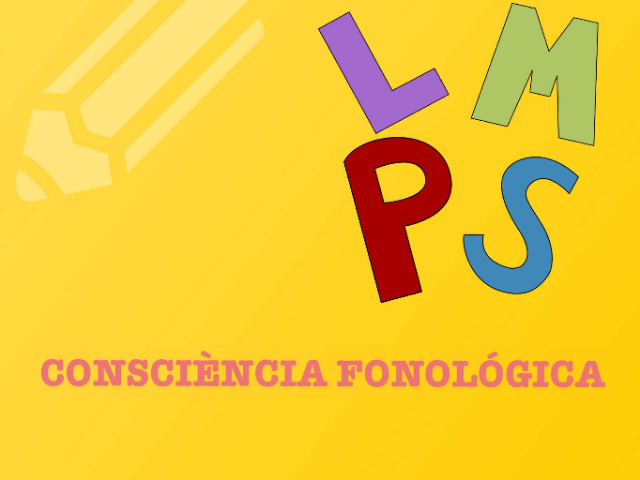 CONSCIÈNCIA FONOLÓGICA  by Alumnes espiga
