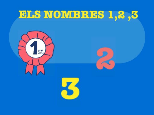 ELS NOMBRES 1,2,3 by Groc Cossetans