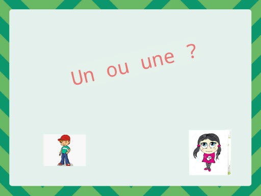 Un ou une by Nathalie Vanden Durpel