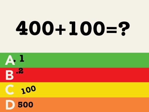 400+100=? by andy rook