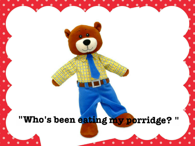 The three bears!  by Zoe Williams