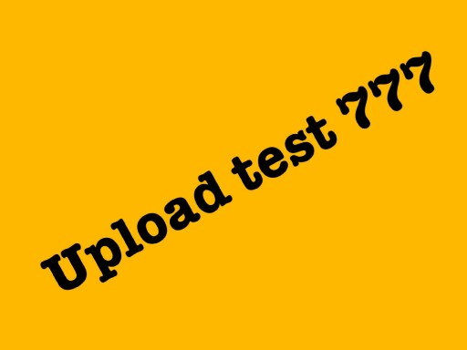 upload test game by Ran Stone