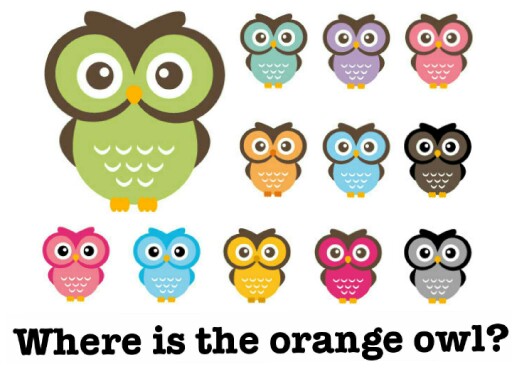 Colorful Owls Free Games online for kids in Nursery by Polka Dot