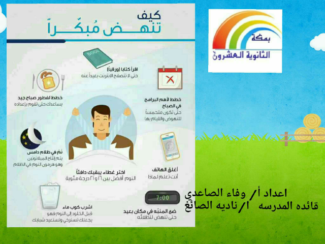 خطوات الاستيقاظ المبكر by وفاء الصاعدي