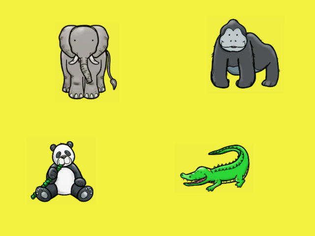 MIS ANIMALES SALVAJES by gloria