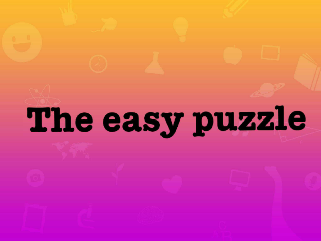 the easy puzzle by Rocha Girls
