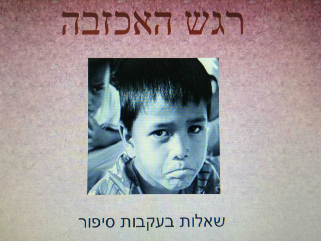 רגש האכזבה שאלות בעקבות סיפור by קרן ע