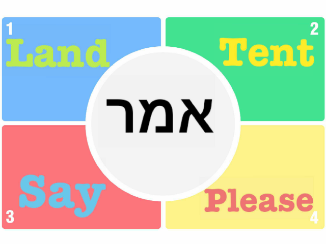 Translate family words up to unit 3 by Yaakov Singer