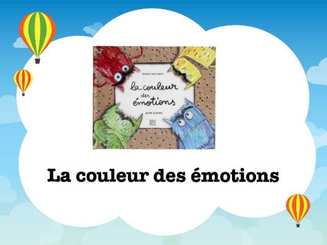 La couleur des émotions - Vocabulaire by Laetitia Balva
