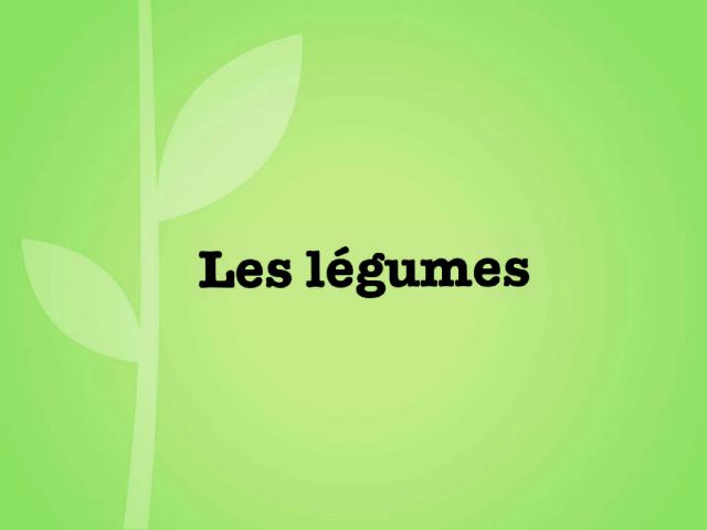 découvrir les légumes  by Reville Maternelle