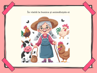 Animalele din curtea bunicii by Alexandra