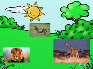 Animales de la sabana africana  by Eliangel Campos Chacón