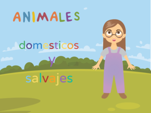 Animales domesticos y salvajes by Karen Herrera