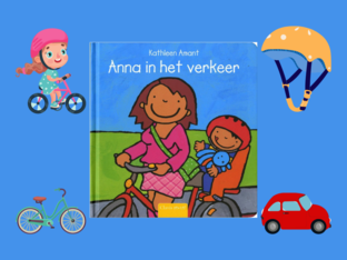 Anna in het verkeer by helga Smets