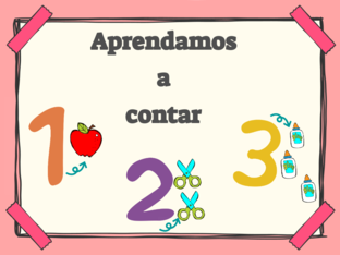 Aprendamos los números del 1 al 3  by Brenda Cabrera