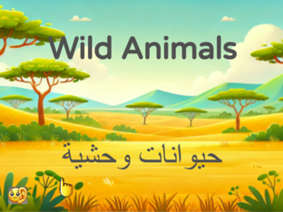 Arabic Vocabulary 7 - Wild Animals by Albie Green