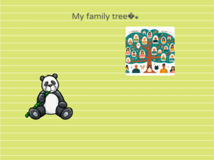 Are family tree by Diane Halle