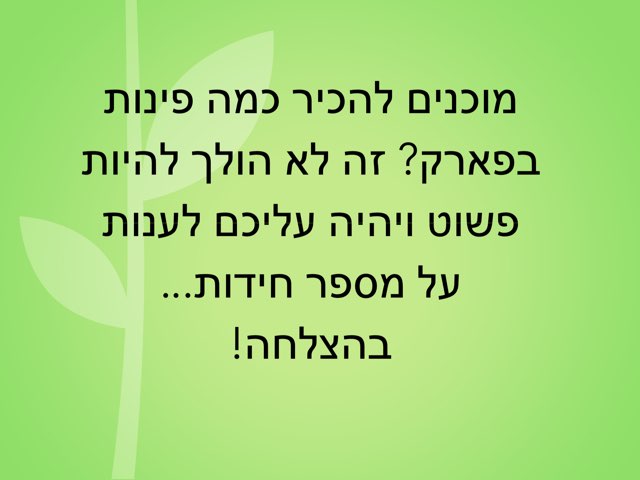 חידות- קרית ספר by נטע בוינג׳ו