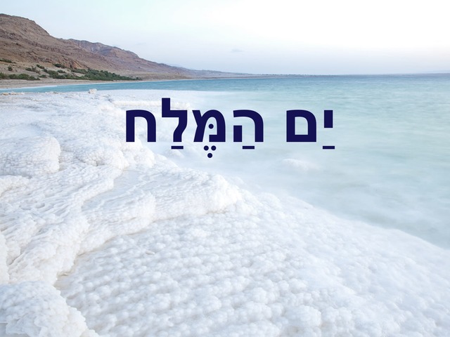 ים המלח by ספיר בירנבאום