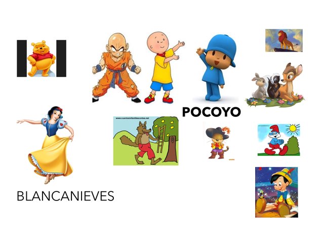 Encuentra a los personajes descritos
 by Cristina Garcia Soria