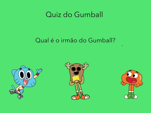 Quiz Do Gumball by Lucas Mendes de Almeida Antonini