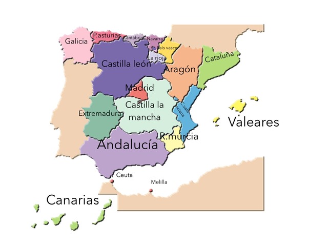 Comunidades Autonomas by Marta Bonanad Rubio