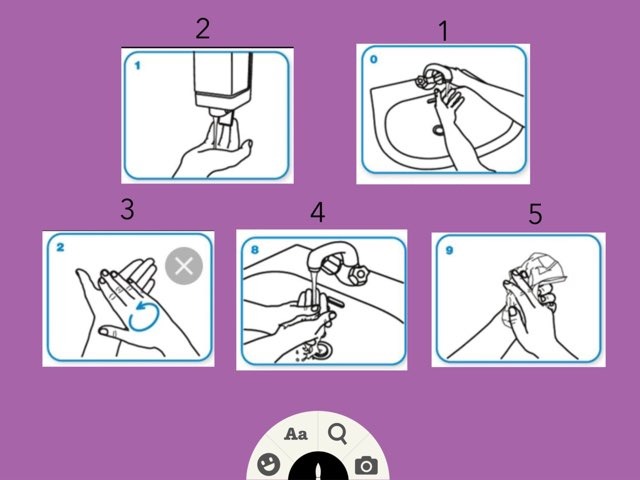 סדר שטיפת הידיים רמות by Marina Tel