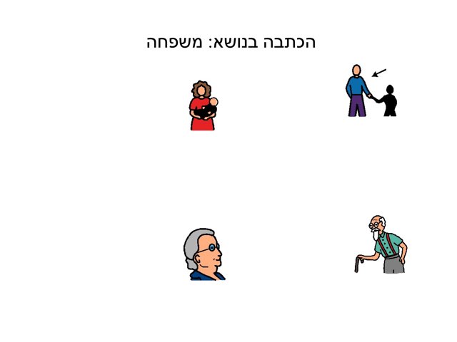 הכתבה משפחה by צפנת הלוי