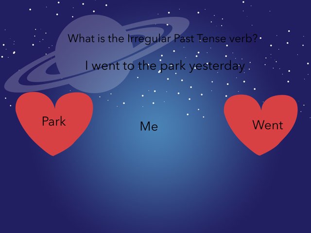 Irregular Past Tense Verb  by dason