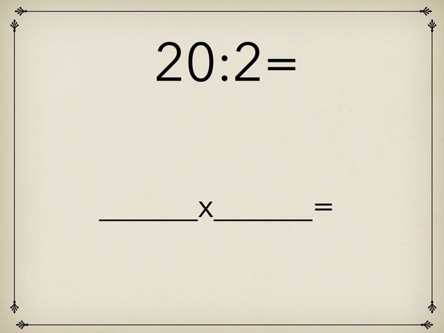 חילוק וכפל by אוריין דוידוביץ