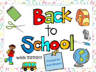 Back To School With Toto by Avin Khateri