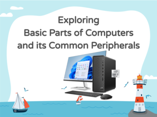 Basic Computer Parts and its Common Peripherals by ma'am Caryl