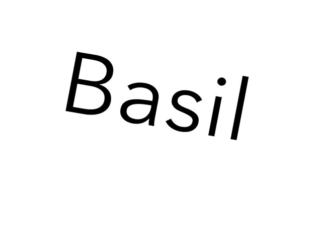 Basil1 by Tysiak Véronique