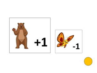 Beer wil 1 meer & Vlinder 1 minder by Rieneke Berbee