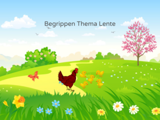 Begrippen Thema Lente by Lineke Kievit