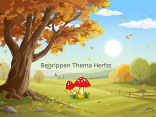 Begrippen bij thema Herfst by Lineke Kievit